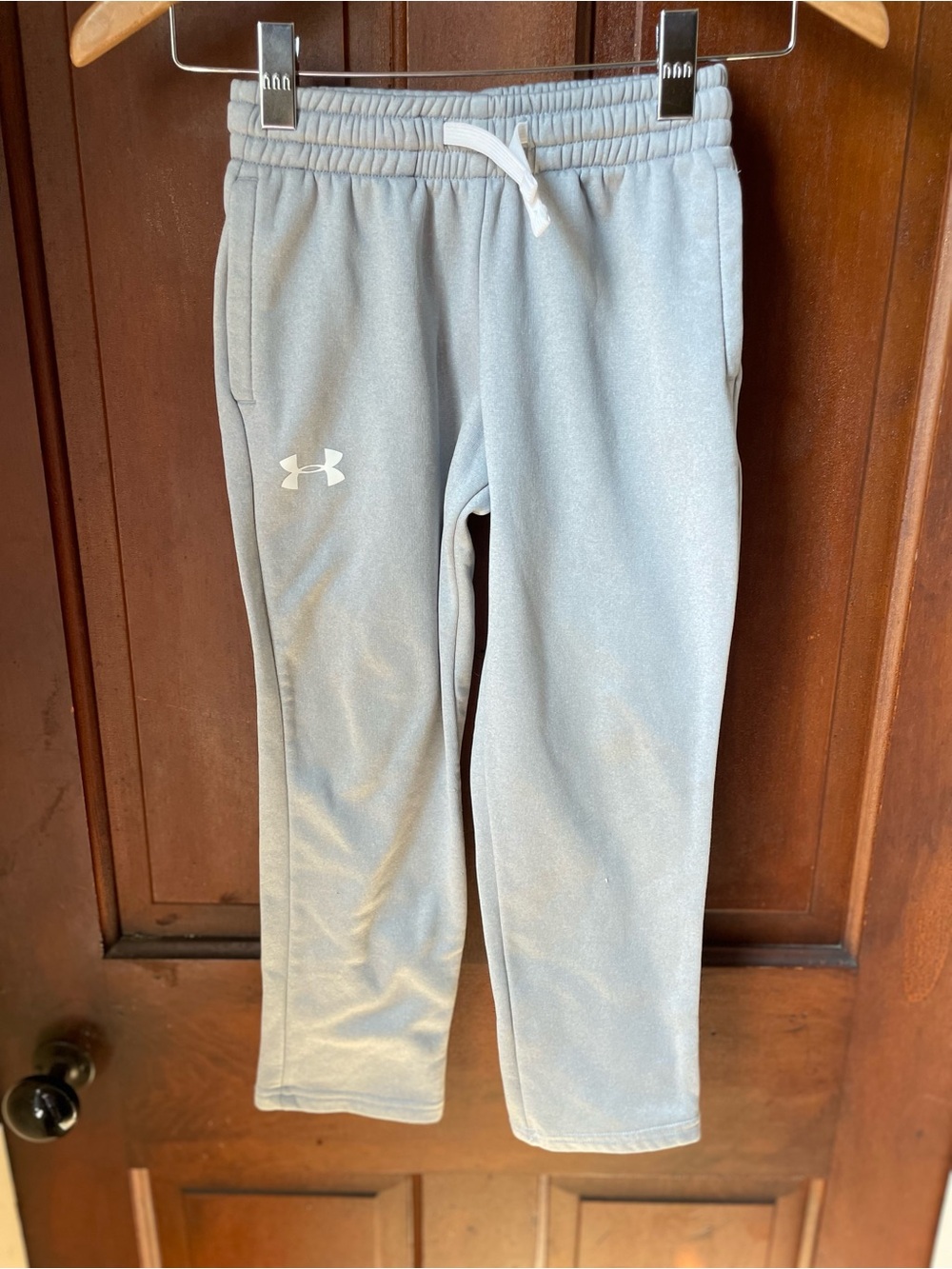Under Armour boys youth extra small gray athletic pants